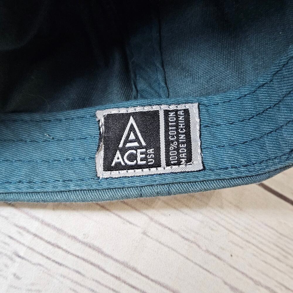 Omaha's Henry Doorly Zoo Hat ACE USA Dad Cap Men's Adjustable Teal Cotton - Picture 8 of 8
